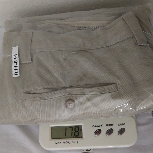 Tommy Bahama Men's Dress Pants 100% Silk Straight Leg Beige Tag 36 Fit 35"X30" - Picture 7 of 7